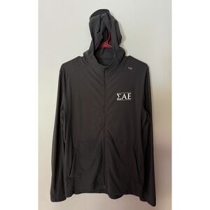 Lululemon Zip Front Hoodie Running Jacket‎ Women's Size Small Gray Casual Daily
